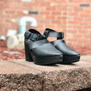 Intentionally Blank Leather Booties